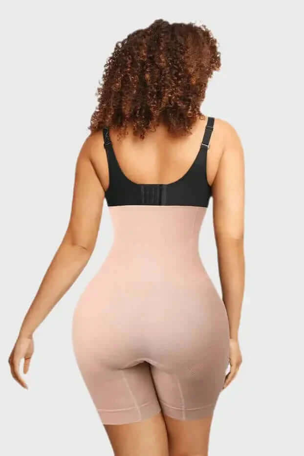 Tummy Control High Waisted Seamless Compression Shorts