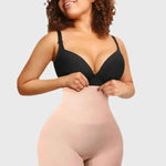 Tummy Control High Waisted Seamless Compression Shorts