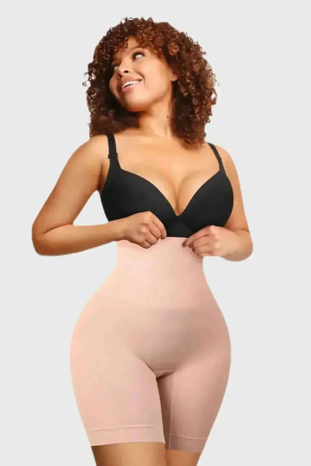 Tummy Control High Waisted Seamless Compression Shorts