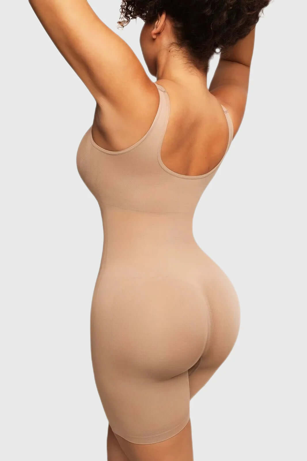 Tummy Control Light Compression Seamless Full Bodysuit Shaper