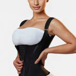 Hook Eye & Zipper Closure High Compression Waist Trainer