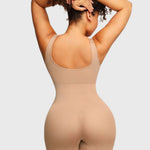 Tummy Control Light Compression Seamless Full Bodysuit Shaper