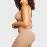 Tummy Control Light Compression Seamless Full Bodysuit Shaper