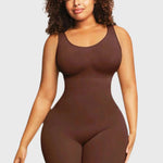 Light Compression Tummy Control Seamless Full Bodysuit Shapewear