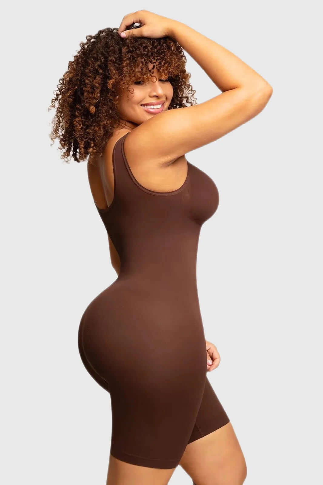 Tummy Control Light Compression Seamless Full Bodysuit Shaper