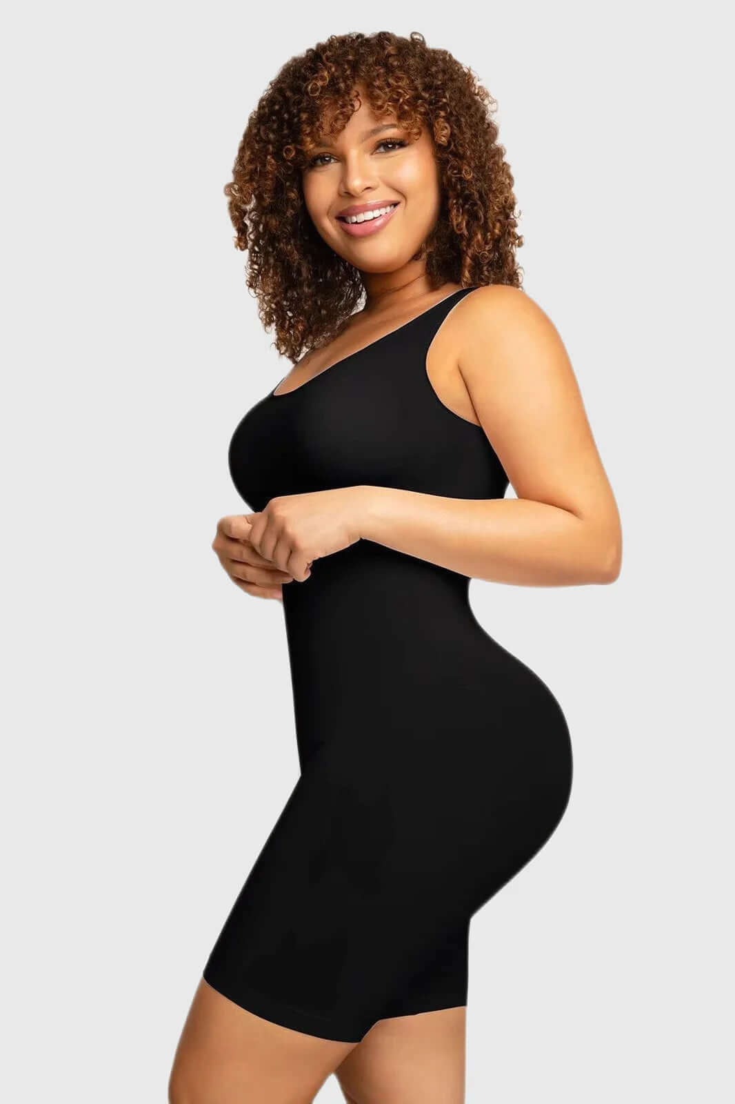 Tummy Control Light Compression Seamless Full Bodysuit Shaper