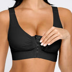 Adjustable Straps Front Closure Breast Support Post-Surgery Shaper Bra