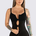 Zip & Clip Snatched Bodysuit Shapewear Tummy Control Buttlifting Power