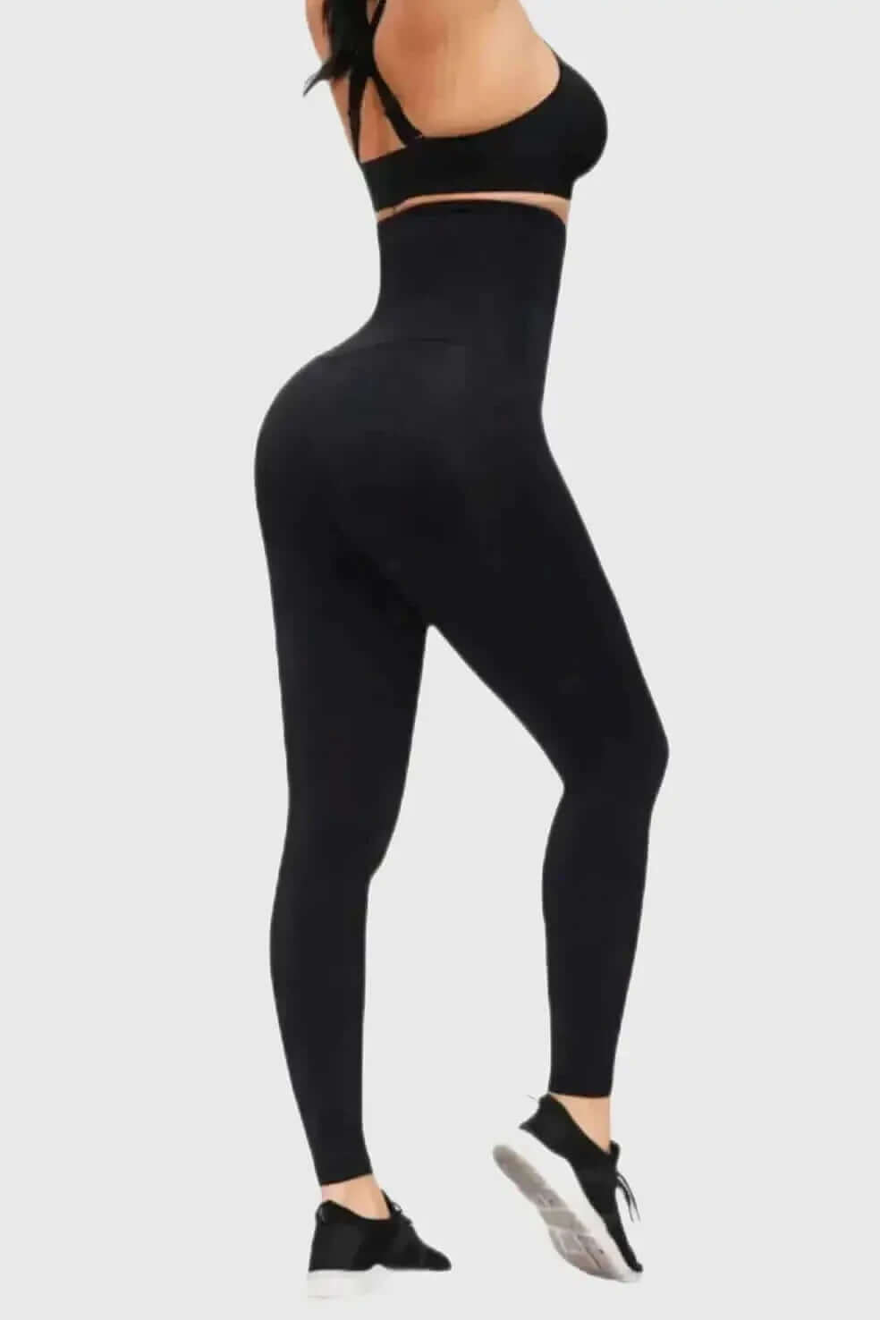 Medium Compression Tummy Control High Waist Shaping Leggings 