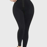 Medium Compression Tummy Control High Waist Shaping Leggings 