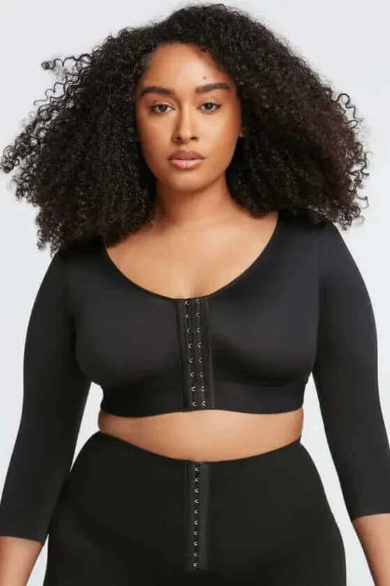 Long Sleeve Post-Surgery Shaper Bra Top