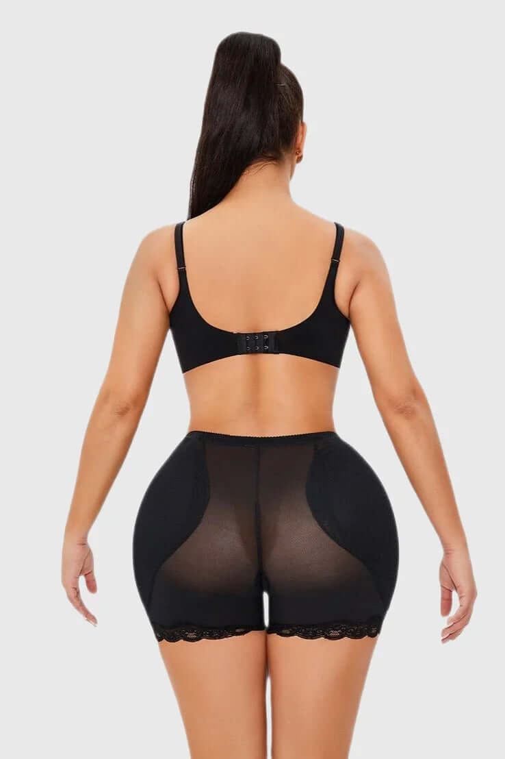 Tummy Control Low Rise Padded Butt Lifting Shorts