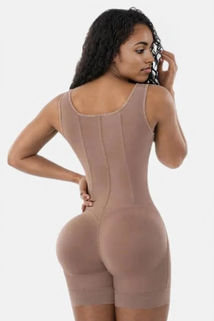 Open Bust High Compression Full Body Shaper