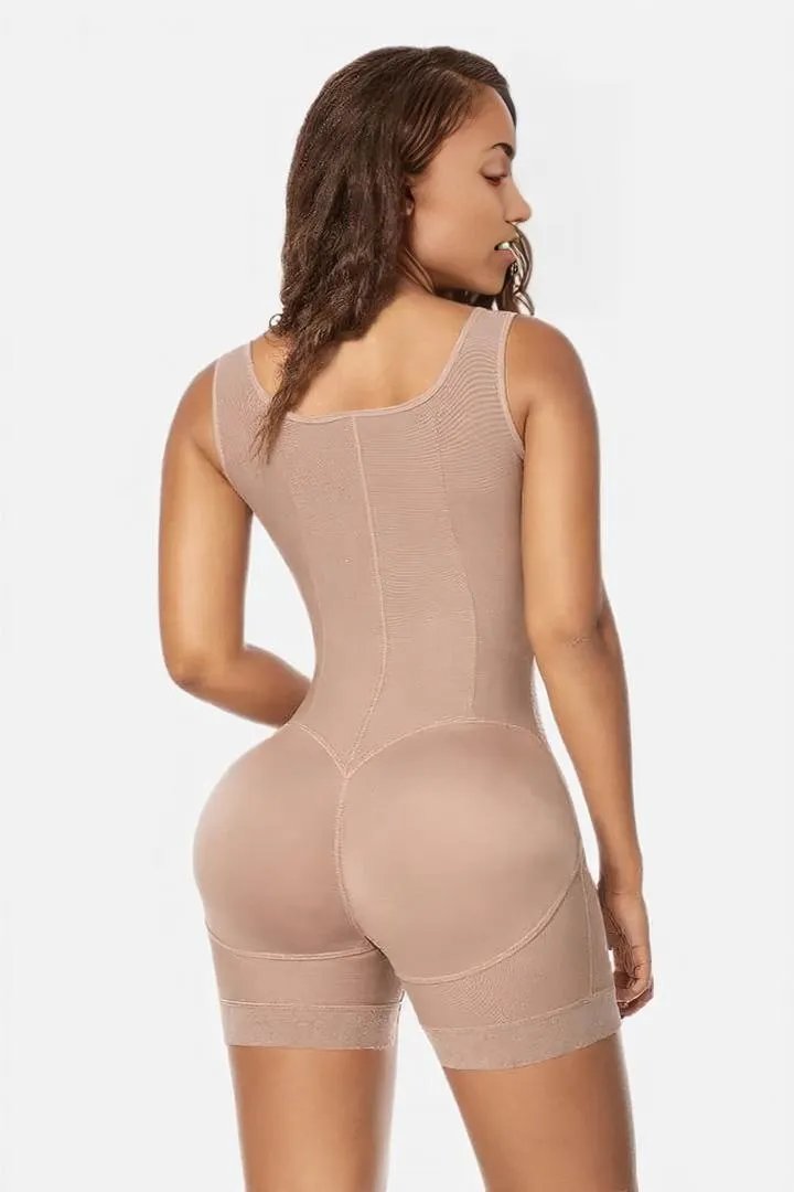 Open Bust High Compression Full Body Shaper