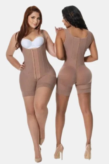 Open Bust High Compression Full Body Shaper