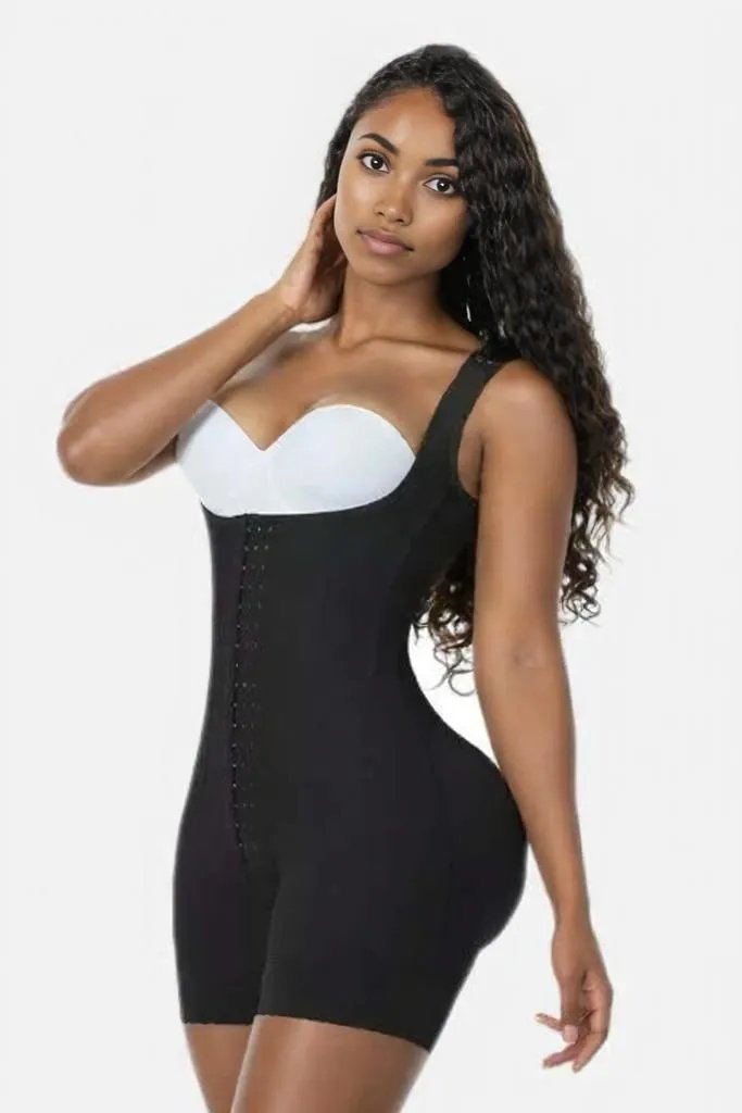 Open Bust High Compression Full Body Shaper