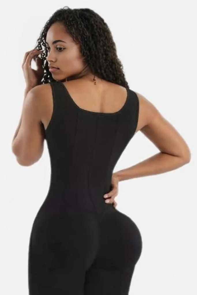 Open Bust High Compression Full Body Shaper