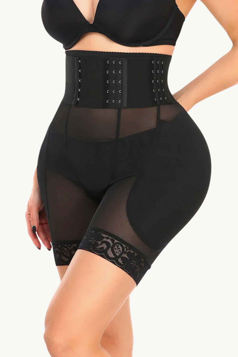 Instant BBL Removable Padded Butt Lifting Shorts Shapewear