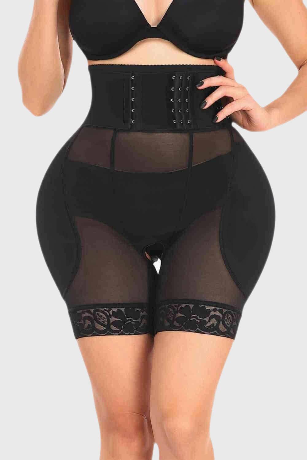 Instant BBL Removable Padded Butt Lifting Shorts Shapewear