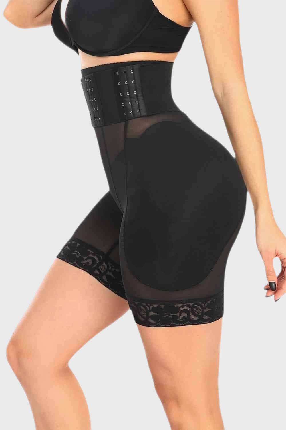 Instant BBL Removable Padded Butt Lifting Shorts Shapewear