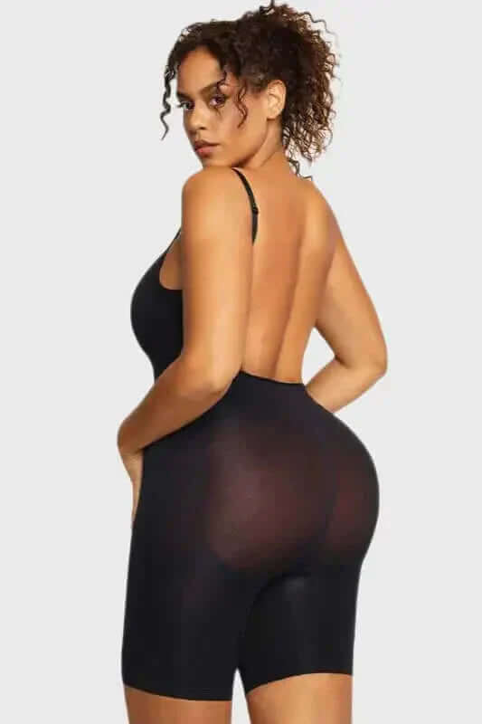 Seamless Backless Full Bodysuit Shaper For Backless Dresses