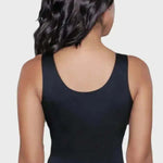 Tummy Control Hook Eye Closure Sleeveles Cami Shaper Top