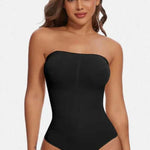 Multiway Straps Seamless Strapless Bodysuit Shapewear