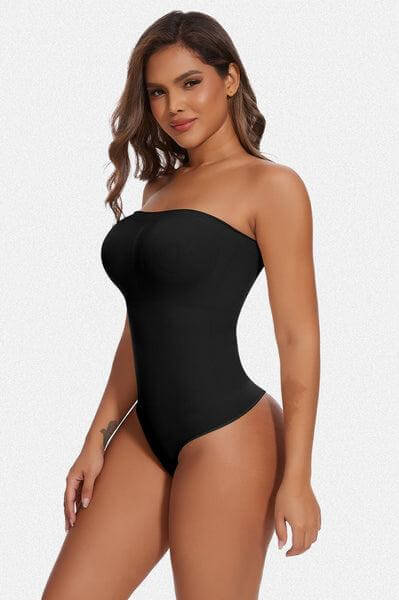 Multiway Straps Seamless Strapless Shaping Bodysuit Shapewear