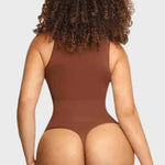 Tummy Control Sleeveless Shaping Thong Bodysuit