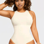 Tummy Control Sleeveless Shaping Thong Bodysuit