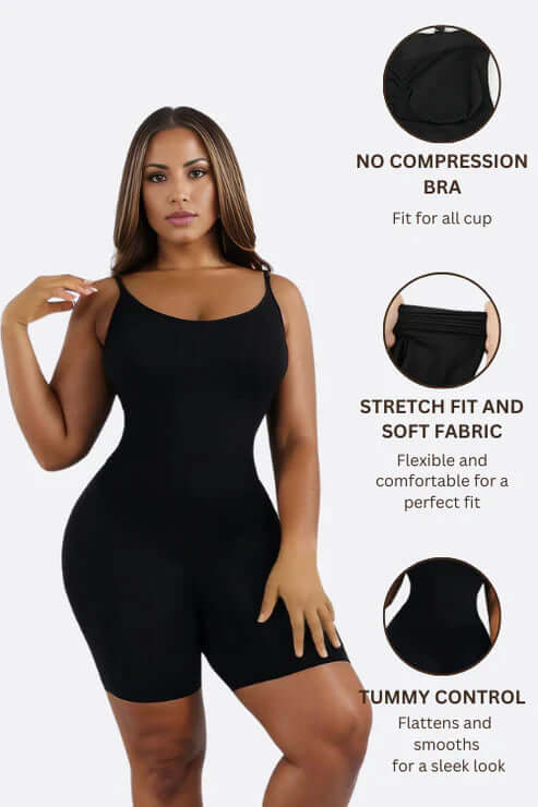 Tummy Control Seamless Full Bodysuit Shaper