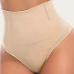 High Waist Tummy Control Thong Shaper